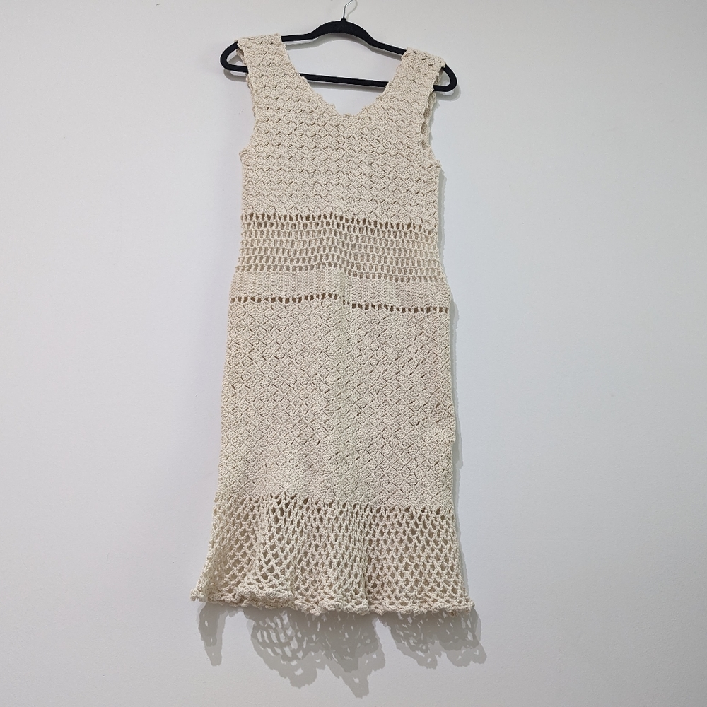 Authentic handmade crochet dress from Mexico